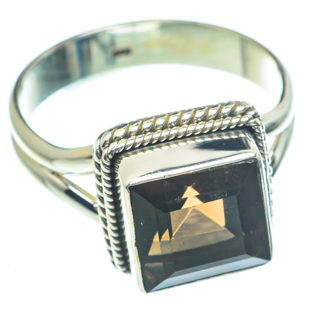 Smoky Quartz Rings handcrafted by Ana Silver Co - RING63268