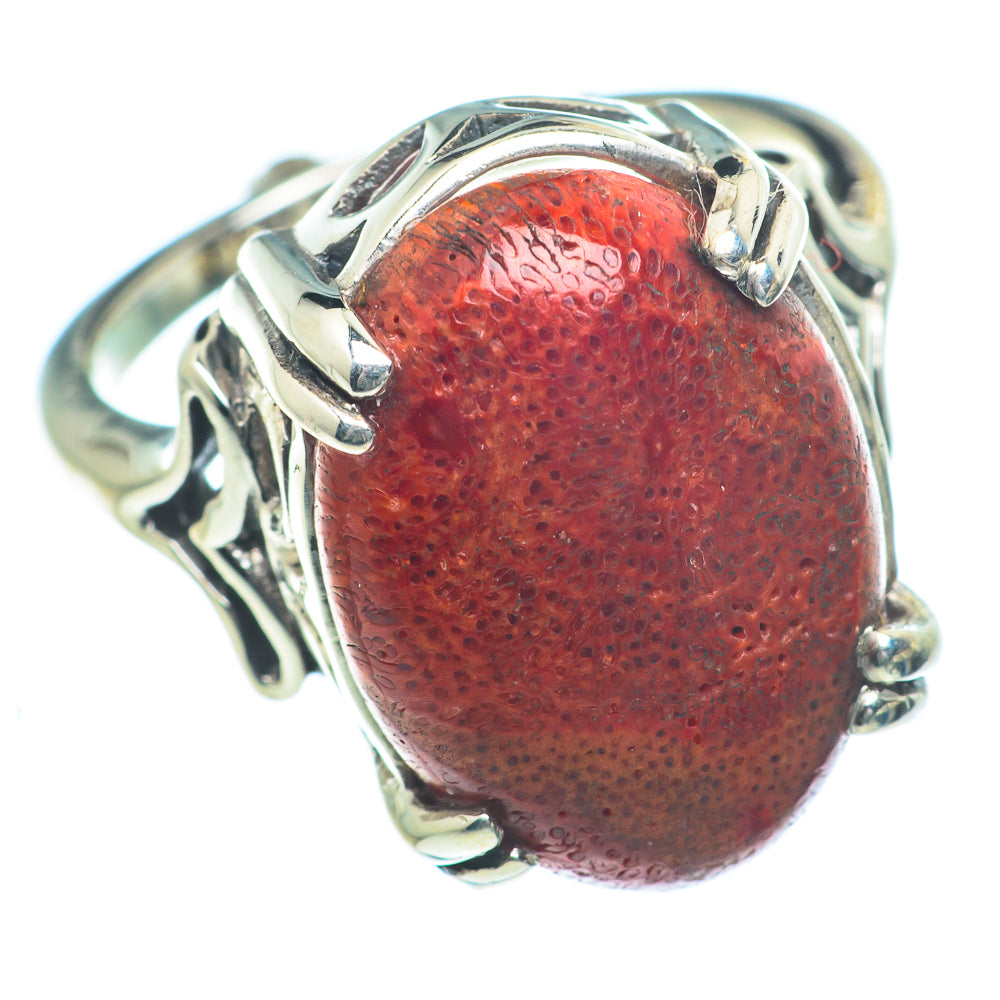 Sponge Coral Rings handcrafted by Ana Silver Co - RING63284