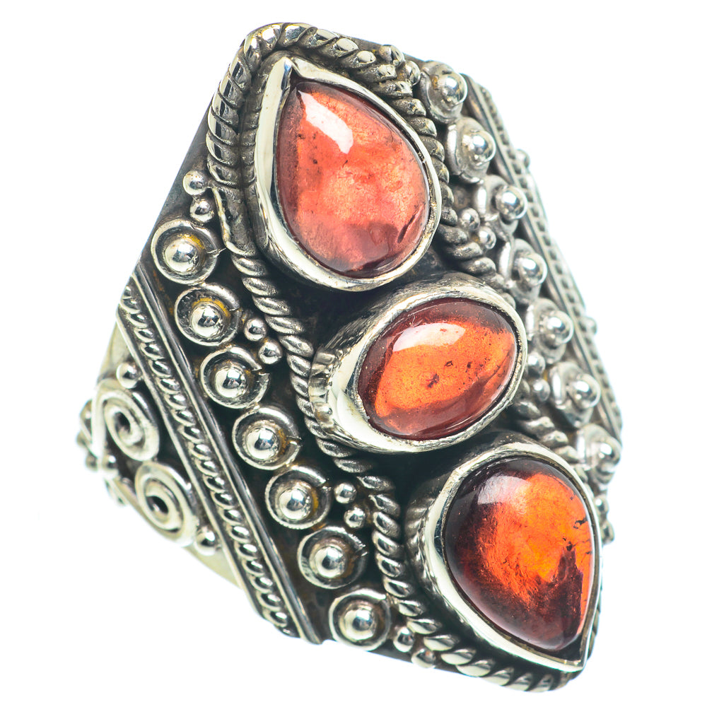 Garnet Rings handcrafted by Ana Silver Co - RING63301