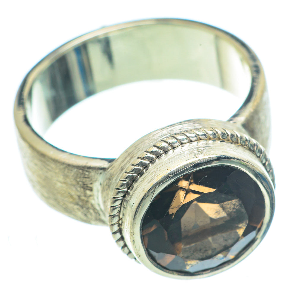 Smoky Quartz Rings handcrafted by Ana Silver Co - RING63333