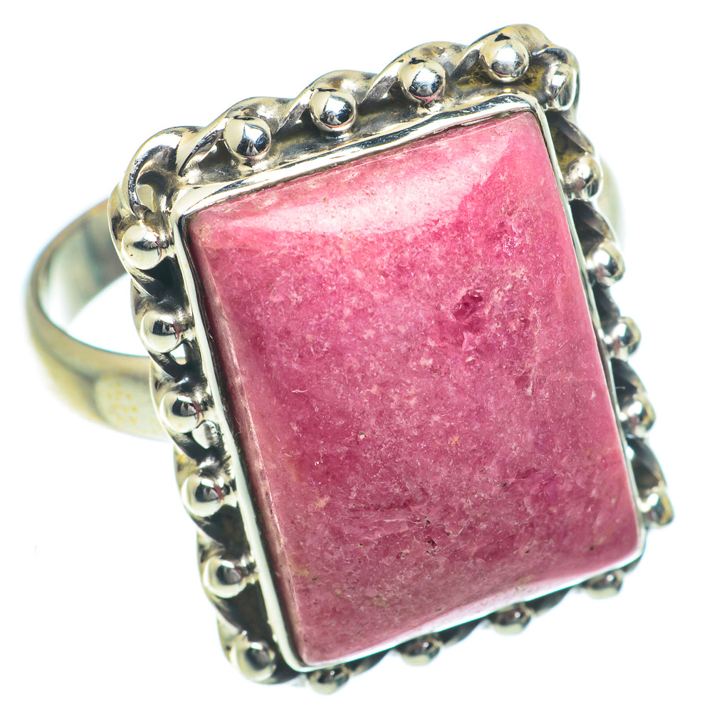 Rhodochrosite Rings handcrafted by Ana Silver Co - RING63350