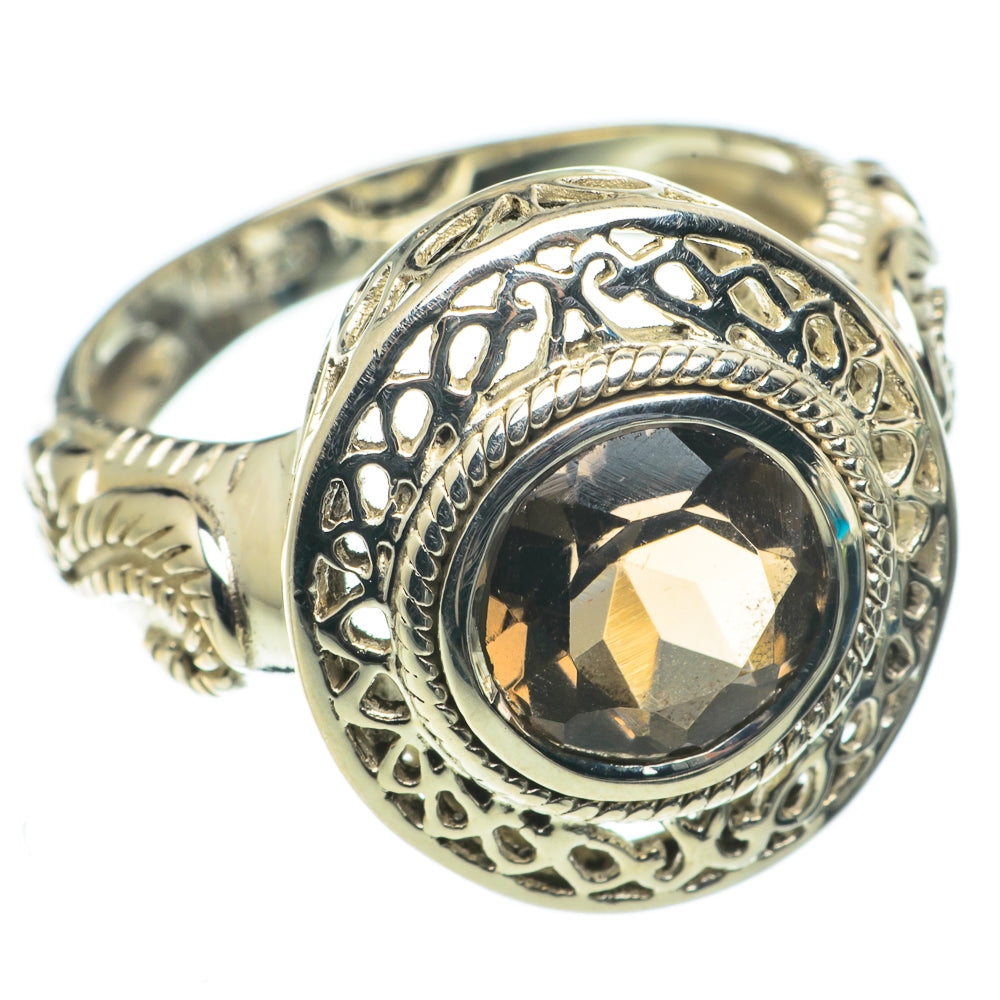 Smoky Quartz Rings handcrafted by Ana Silver Co - RING63390