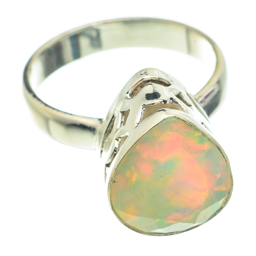 Ethiopian Opal Rings handcrafted by Ana Silver Co - RING63408