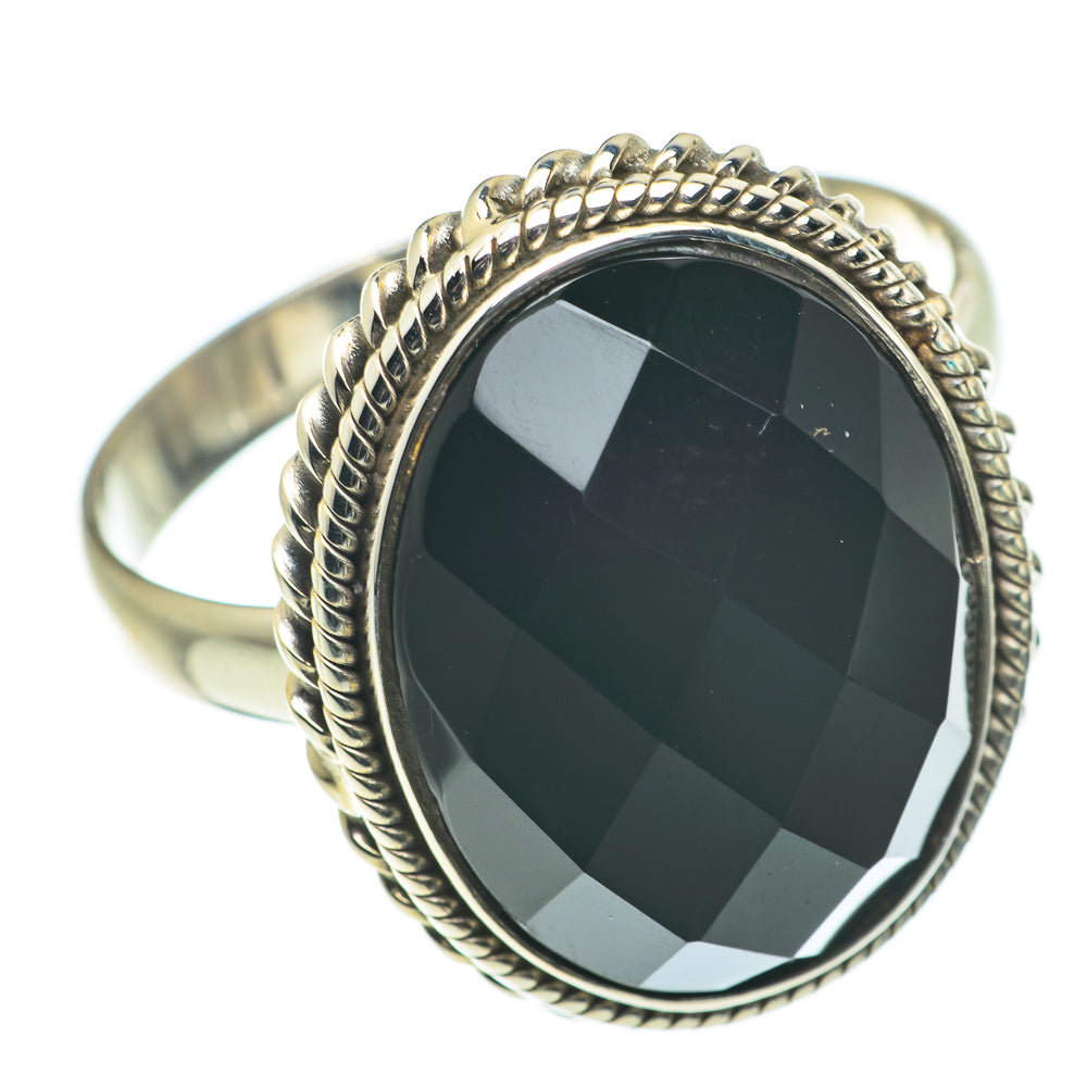 Black Onyx Rings handcrafted by Ana Silver Co - RING63440