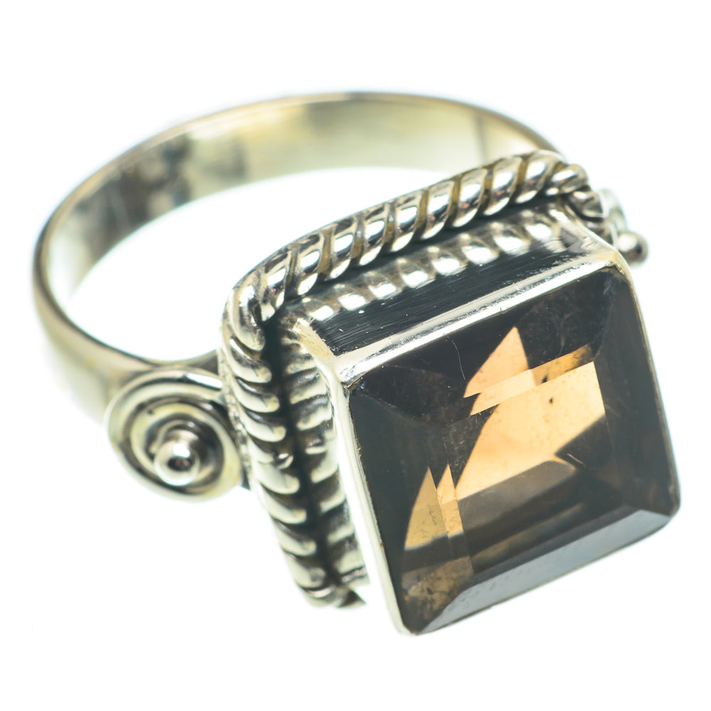 Smoky Quartz Rings handcrafted by Ana Silver Co - RING63471
