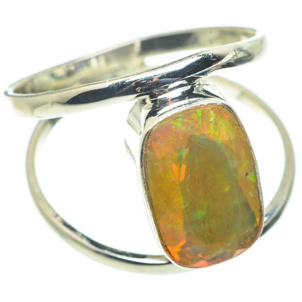 Ethiopian Opal Rings handcrafted by Ana Silver Co - RING63510