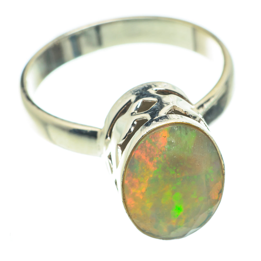 Ethiopian Opal Rings handcrafted by Ana Silver Co - RING63523