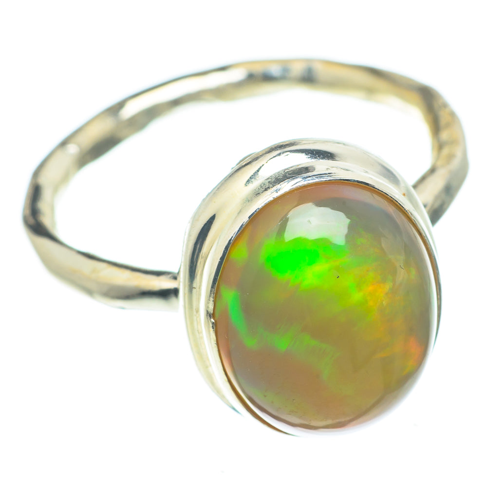 Ethiopian Opal Rings handcrafted by Ana Silver Co - RING63637