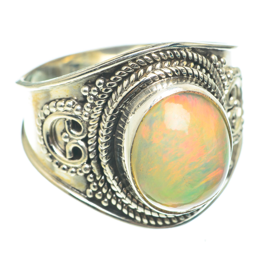 Ethiopian Opal Rings handcrafted by Ana Silver Co - RING63638