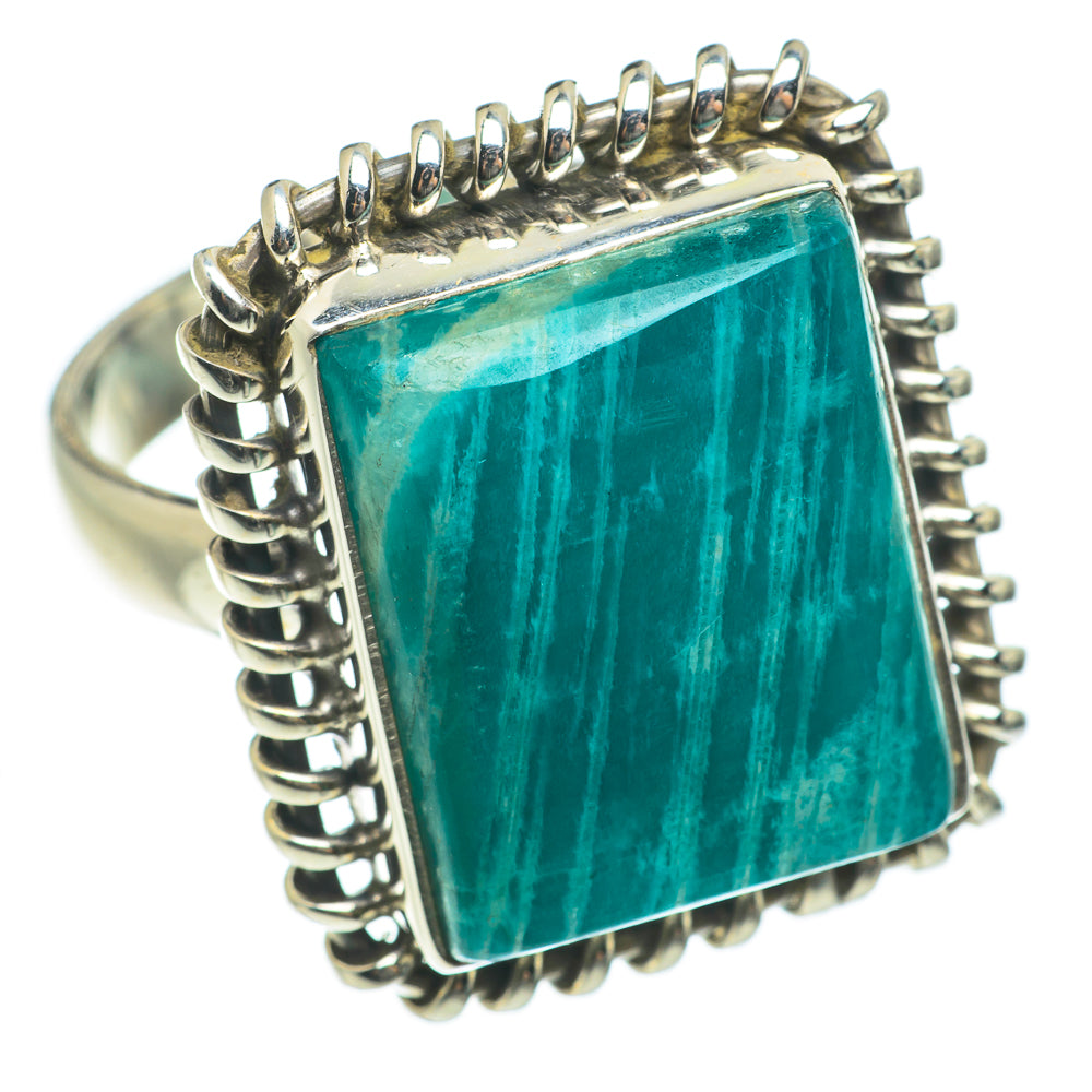 Amazonite Rings handcrafted by Ana Silver Co - RING63645