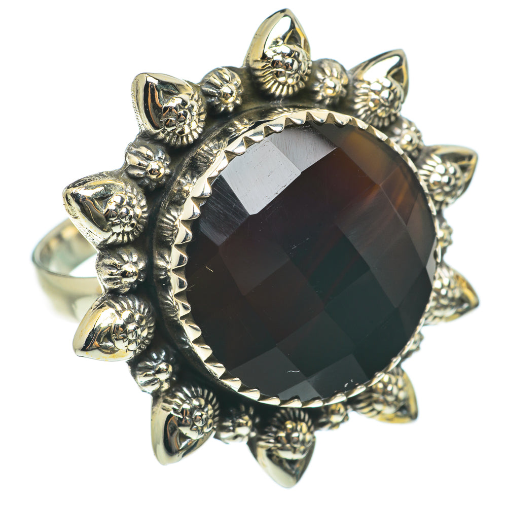 Black Onyx Rings handcrafted by Ana Silver Co - RING63659