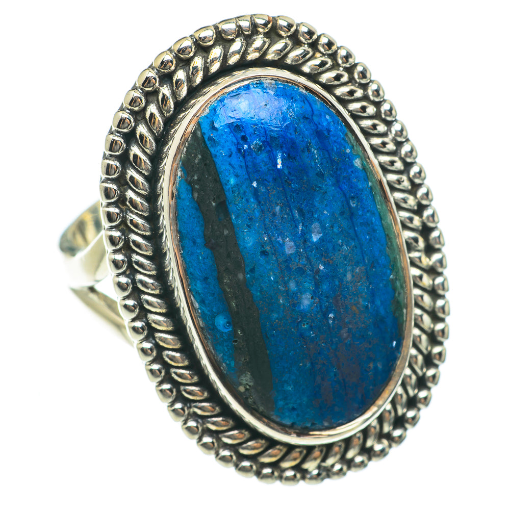 Rainbow Calsilica Rings handcrafted by Ana Silver Co - RING63670