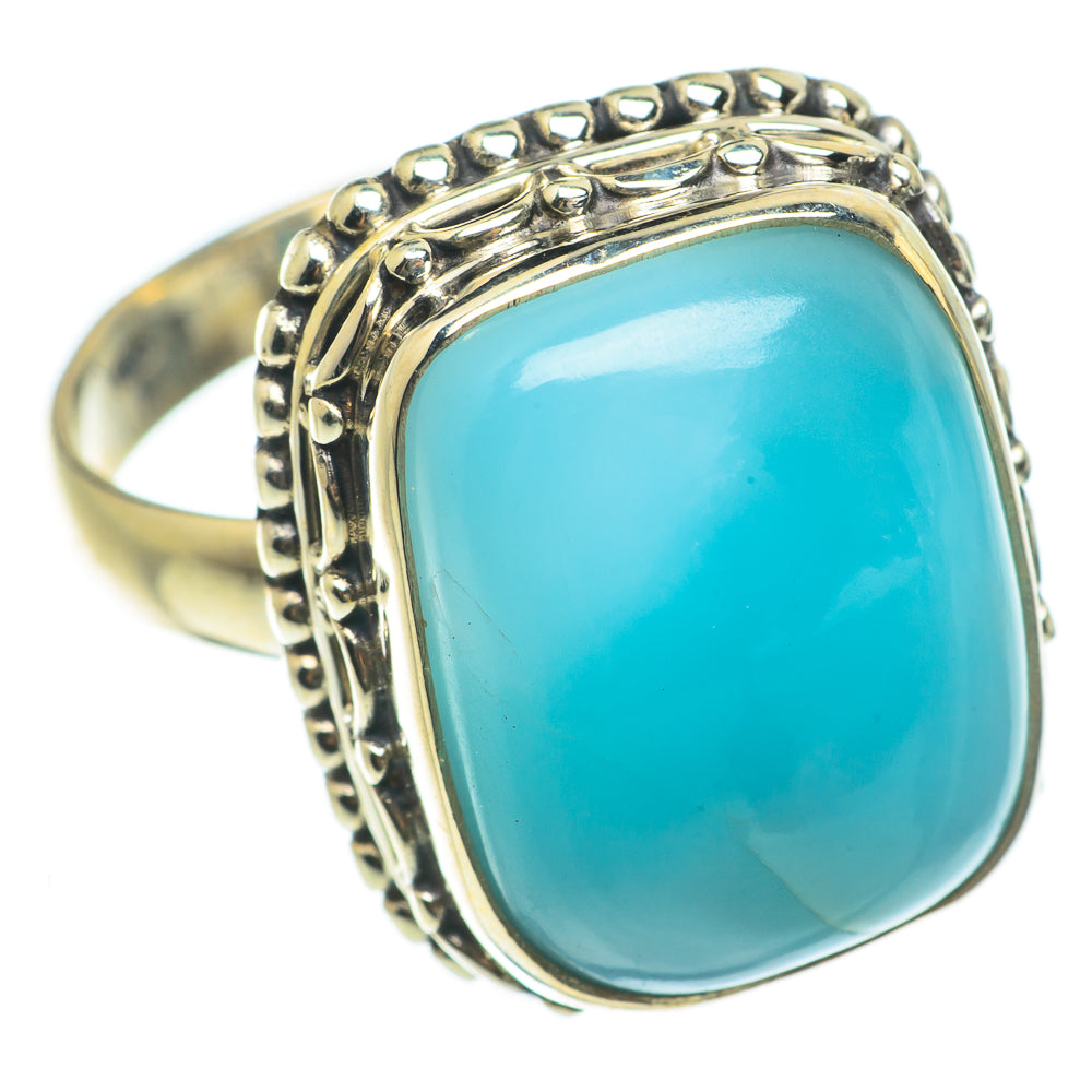 Larimar Rings handcrafted by Ana Silver Co - RING63671