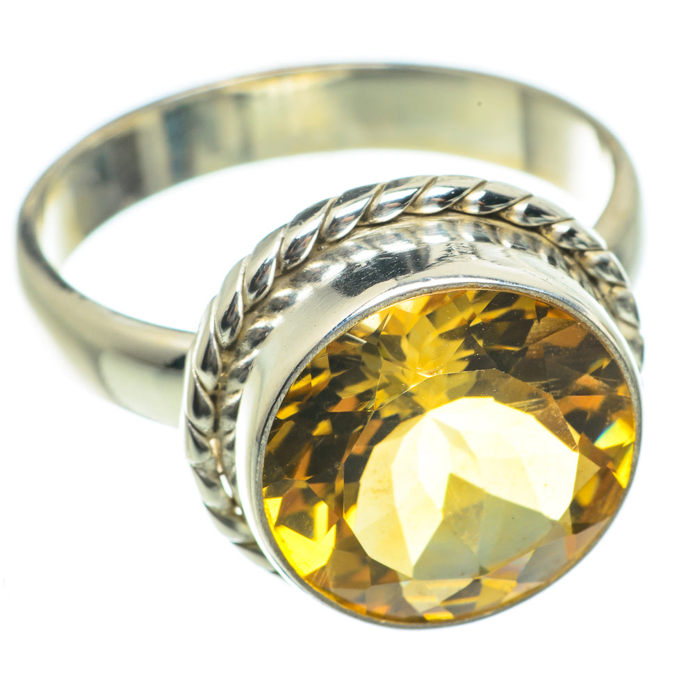Citrine Rings handcrafted by Ana Silver Co - RING63676