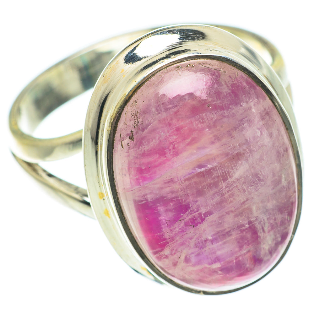 Pink Moonstone Rings handcrafted by Ana Silver Co - RING63678