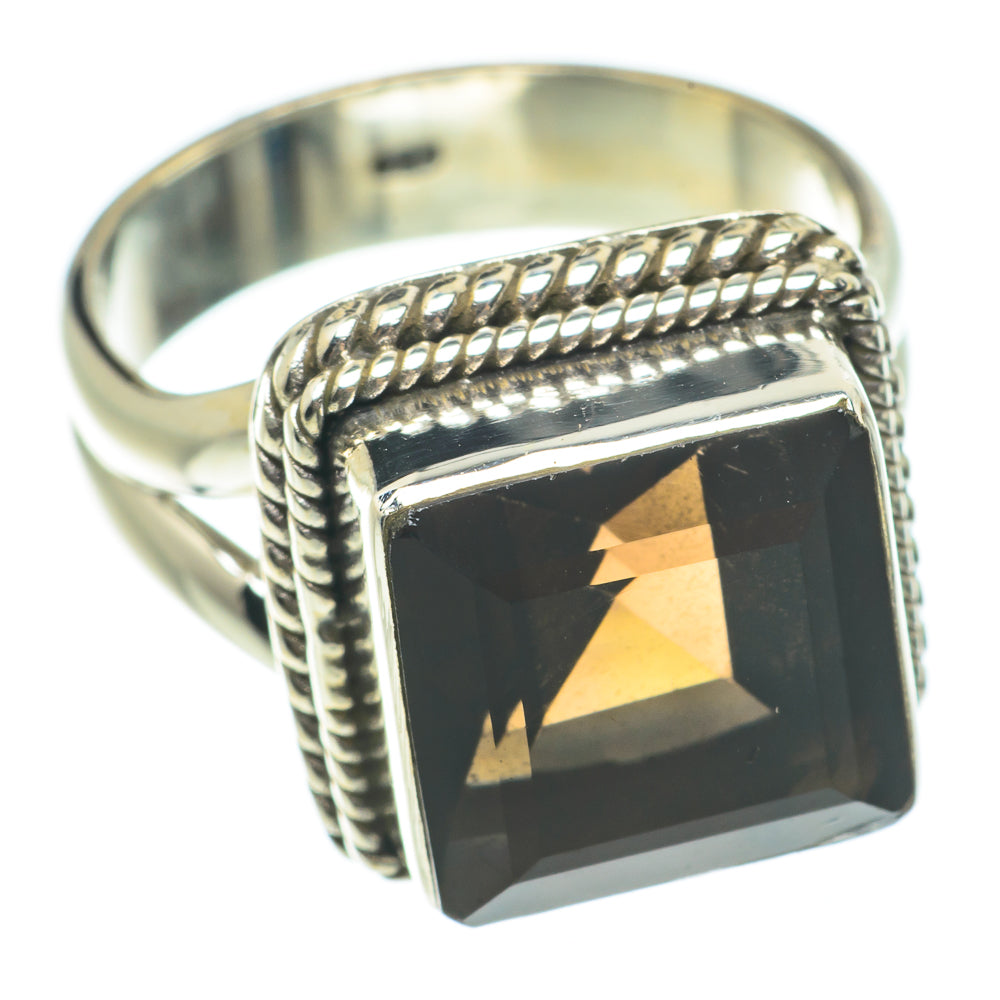 Smoky Quartz Rings handcrafted by Ana Silver Co - RING63744