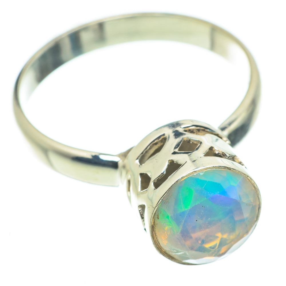 Ethiopian Opal Rings handcrafted by Ana Silver Co - RING63755