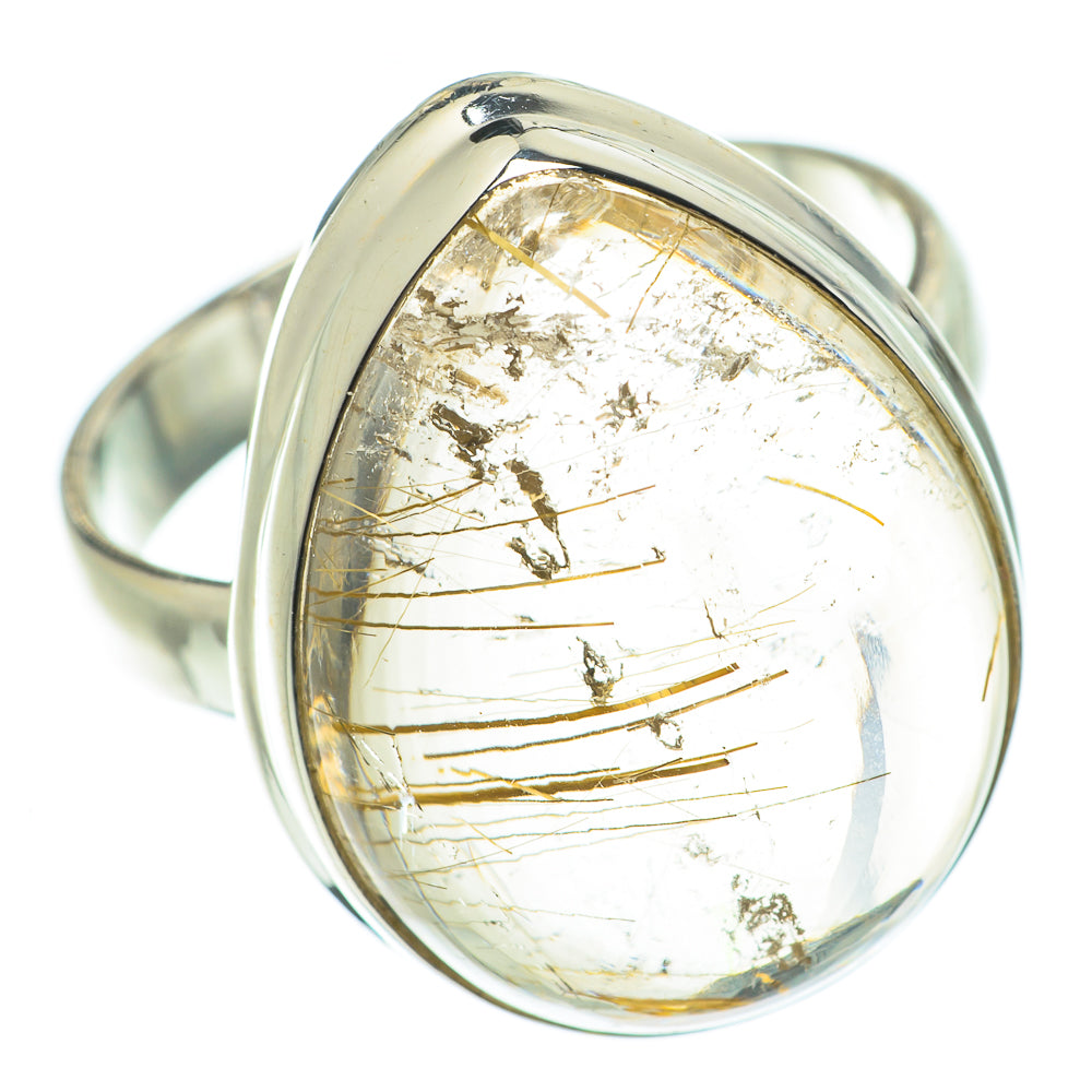 Rutilated Quartz Rings handcrafted by Ana Silver Co - RING63785