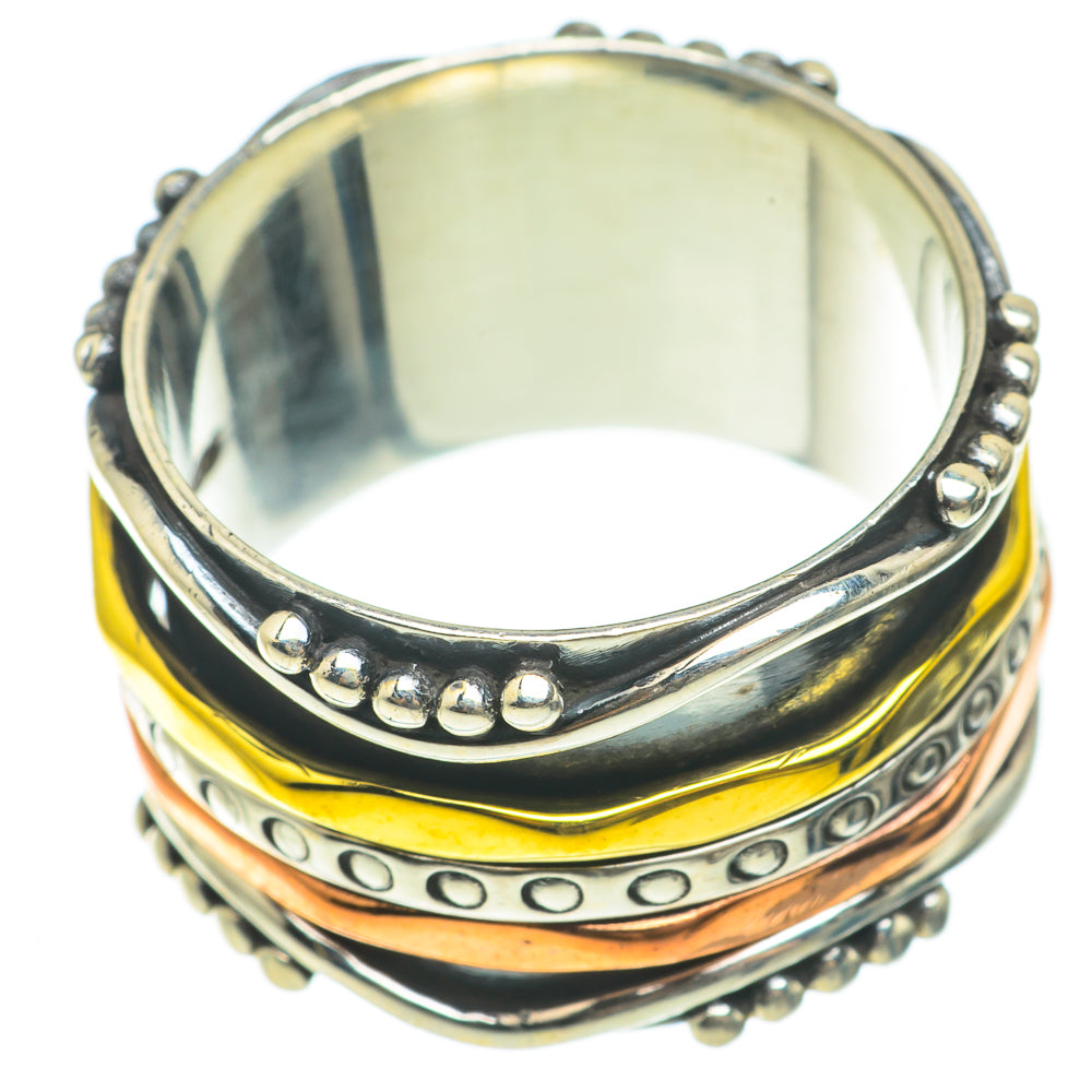 Meditation Spinner Rings handcrafted by Ana Silver Co - RING63804