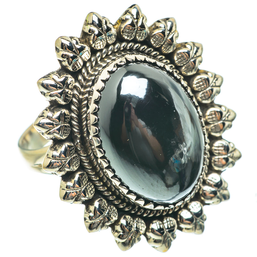 Hematite Rings handcrafted by Ana Silver Co - RING63811