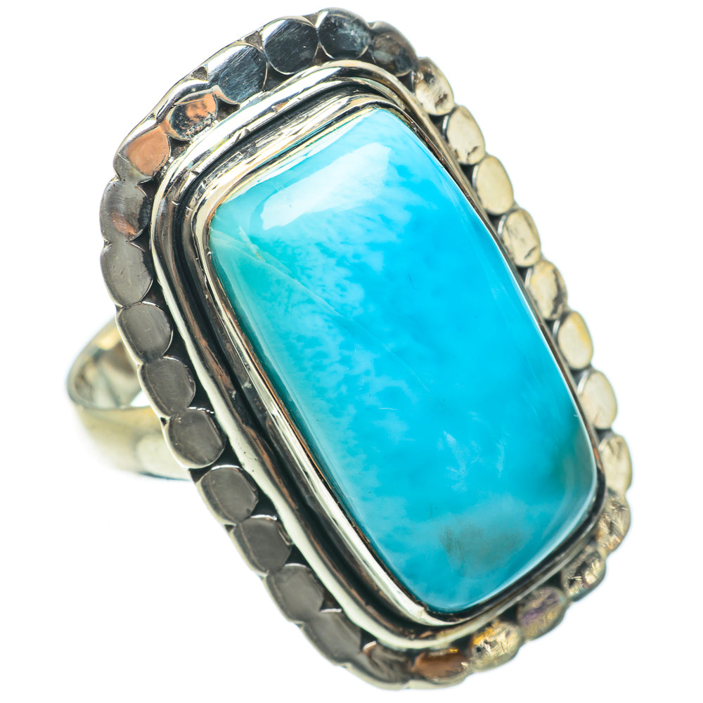 Tibetan Turquoise Rings handcrafted by Ana Silver Co - RING63870