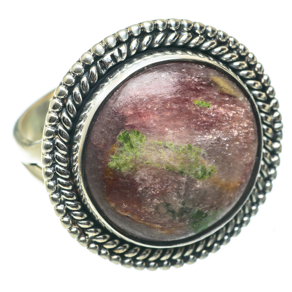 Ruby Fuchsite Rings handcrafted by Ana Silver Co - RING63959