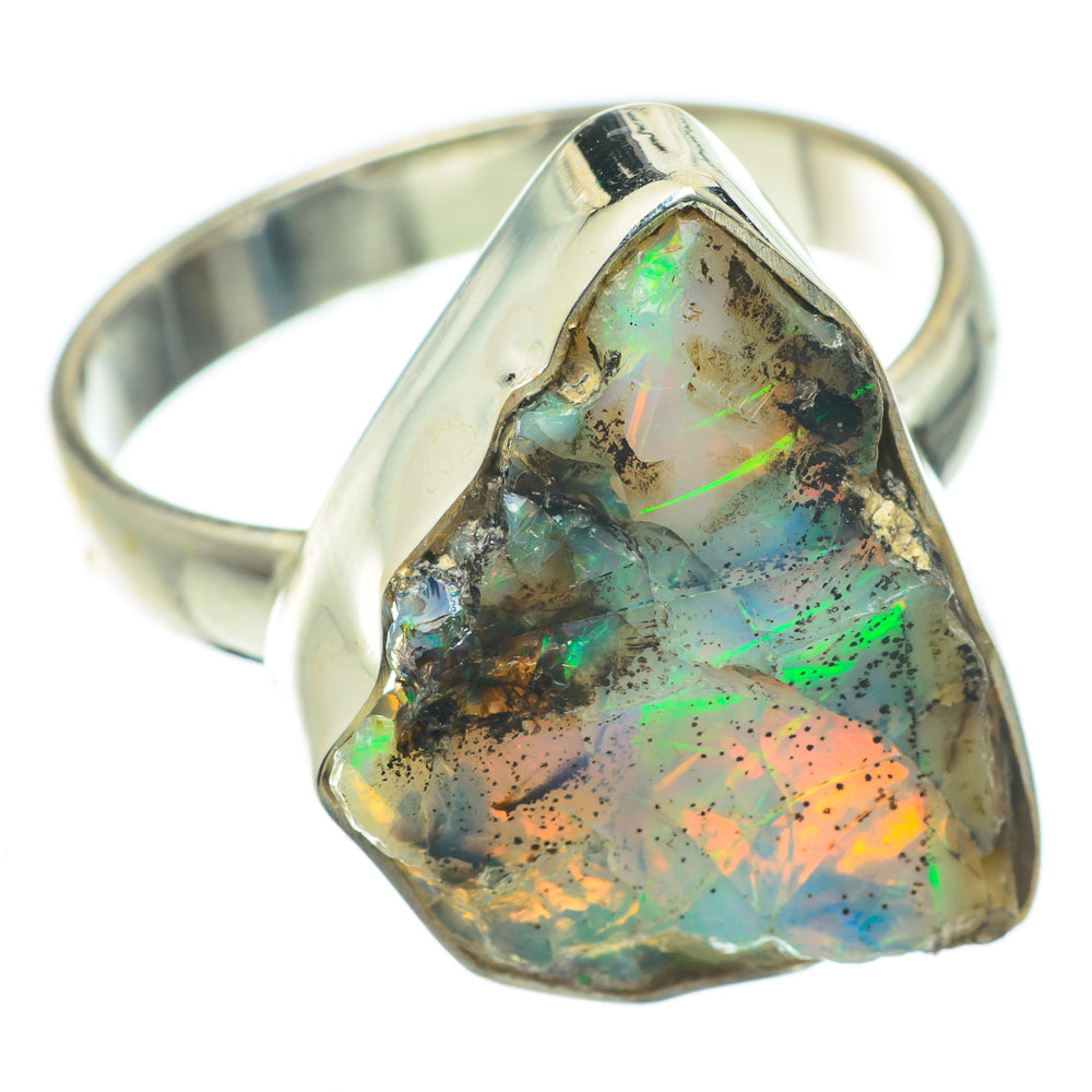 Ethiopian Opal Rings handcrafted by Ana Silver Co - RING63993