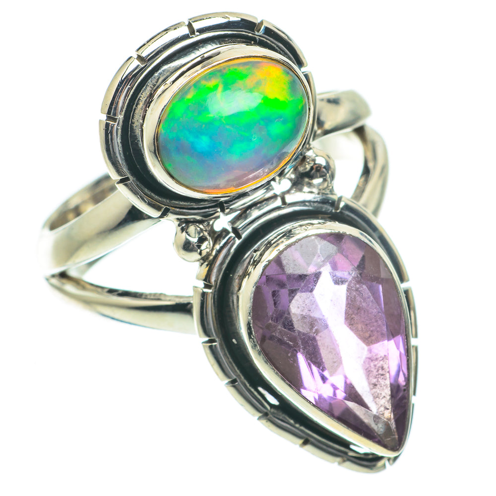 Amethyst Rings handcrafted by Ana Silver Co - RING64017