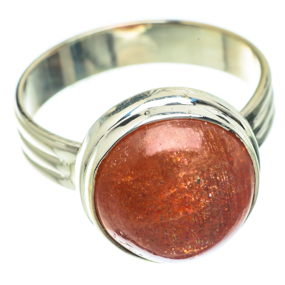 Sunstone Rings handcrafted by Ana Silver Co - RING64037