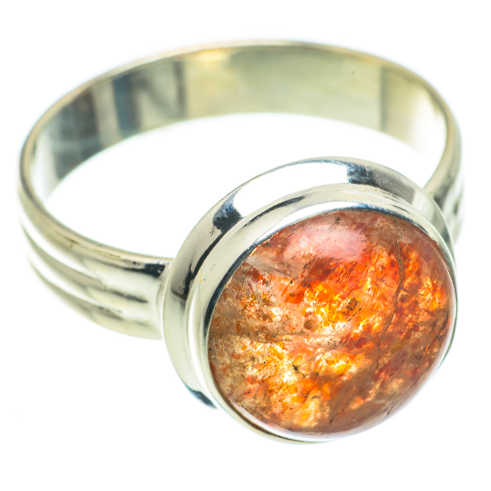 Sunstone Rings handcrafted by Ana Silver Co - RING64050