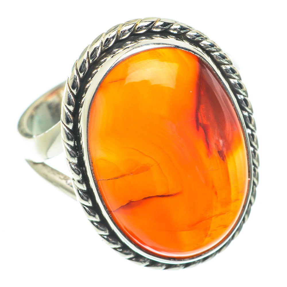 Carnelian Rings handcrafted by Ana Silver Co - RING64059