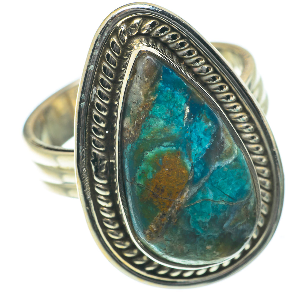 Peruvian Opal Rings handcrafted by Ana Silver Co - RING64075