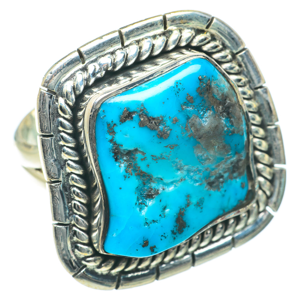 Arizona Turquoise Rings handcrafted by Ana Silver Co - RING64083
