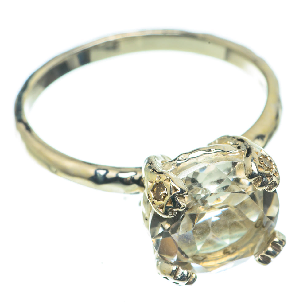 White Quartz Rings handcrafted by Ana Silver Co - RING64151
