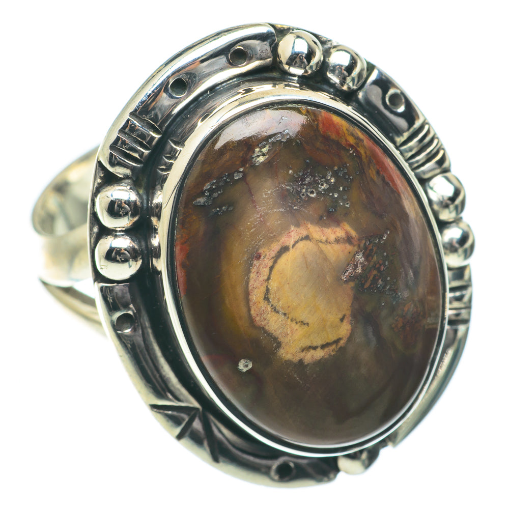 Petrified Wood Rings handcrafted by Ana Silver Co - RING64192
