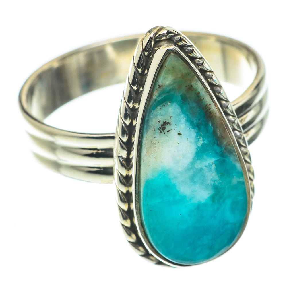 Peruvian Opal Rings handcrafted by Ana Silver Co - RING64274