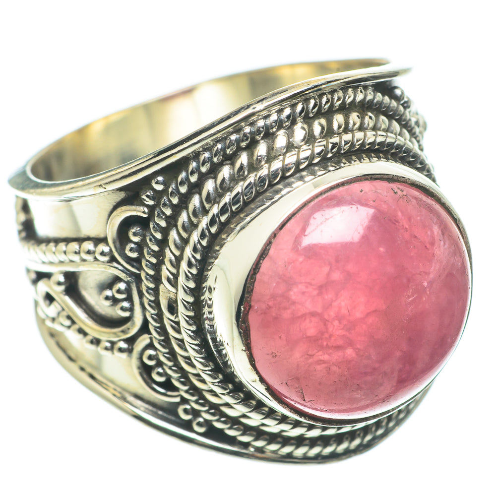 Rhodochrosite Rings handcrafted by Ana Silver Co - RING64302