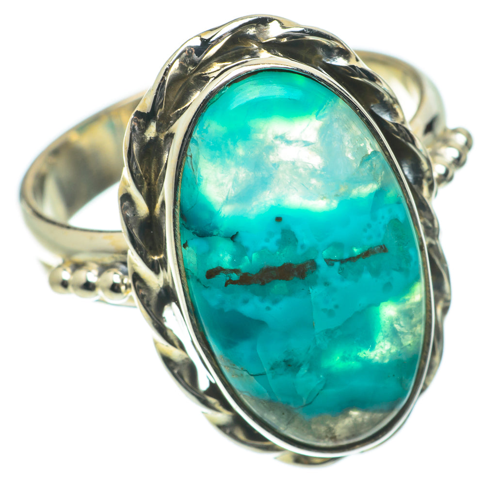 Peruvian Opal Rings handcrafted by Ana Silver Co - RING64309