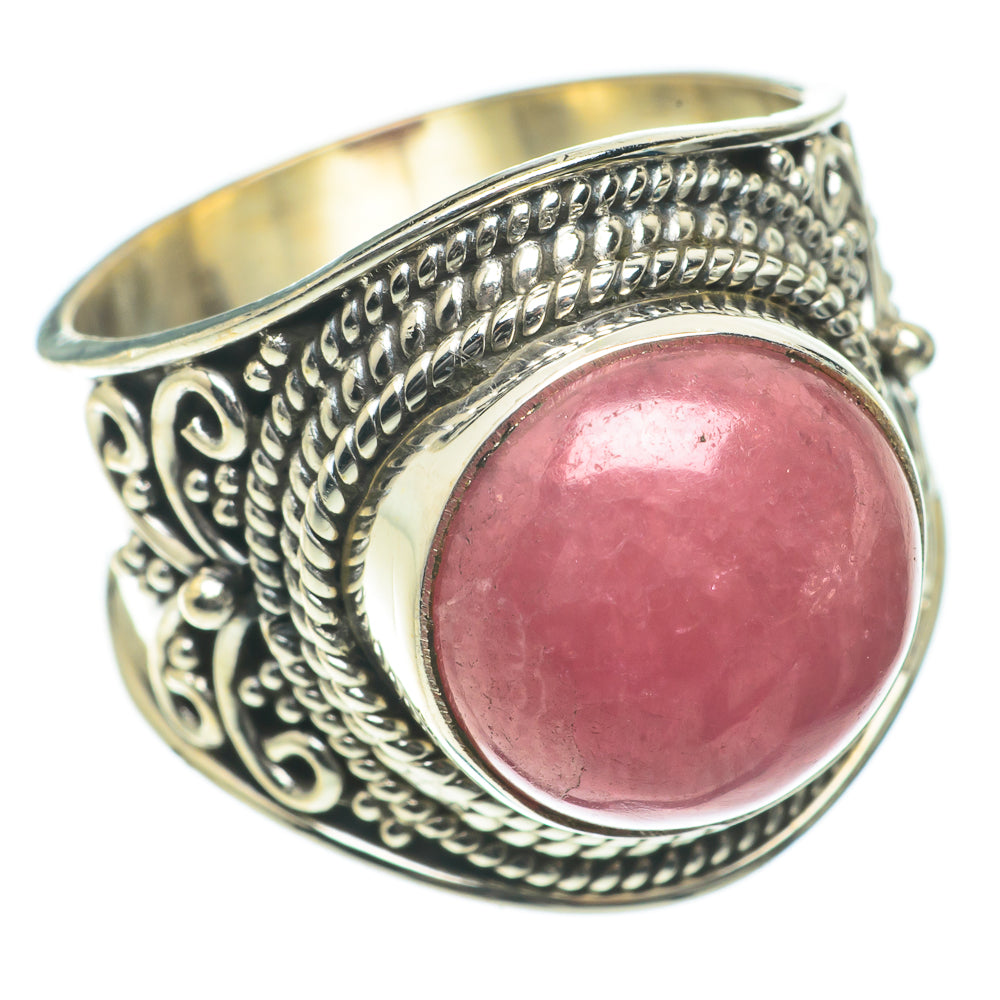 Rhodochrosite Rings handcrafted by Ana Silver Co - RING64316