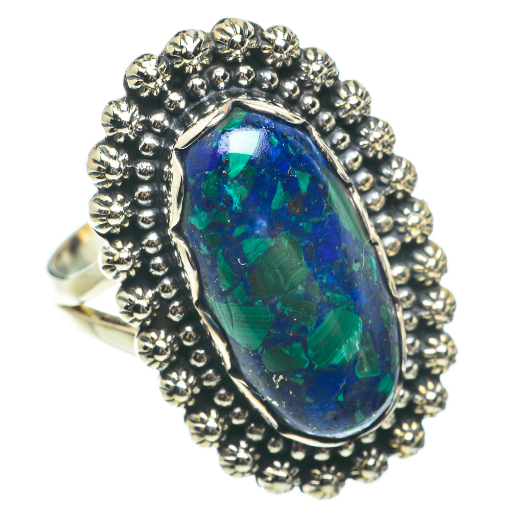 Azurite Rings handcrafted by Ana Silver Co - RING64375