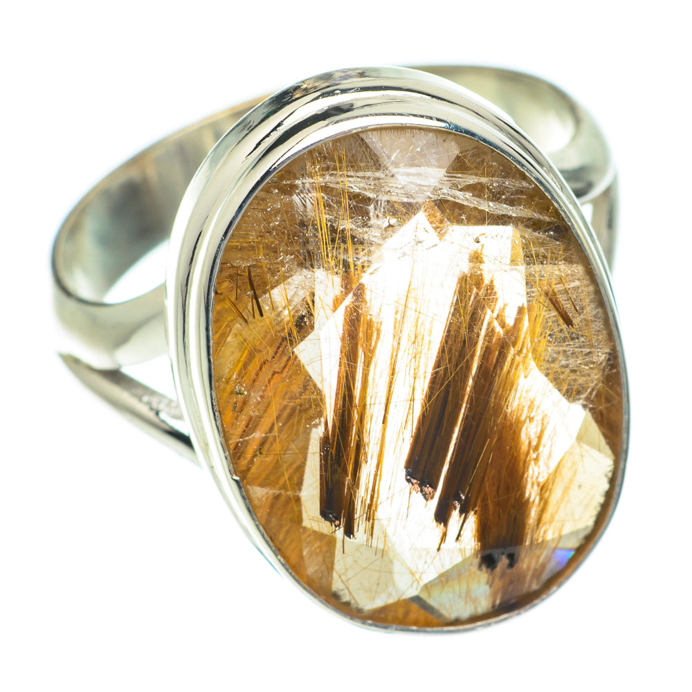 Rutilated Quartz Rings handcrafted by Ana Silver Co - RING64398