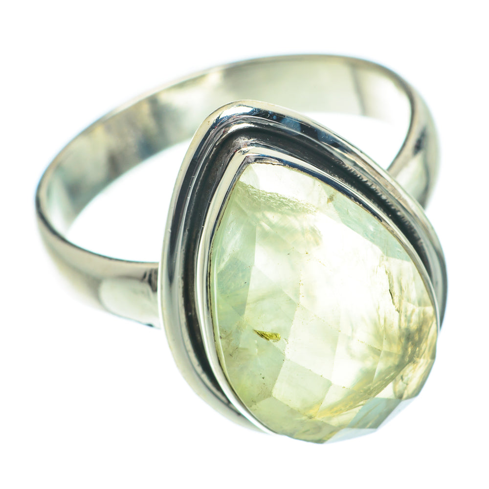 Prehnite Rings handcrafted by Ana Silver Co - RING64415