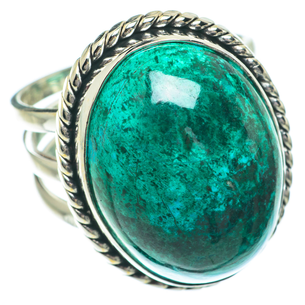 Chrysocolla Rings handcrafted by Ana Silver Co - RING64416