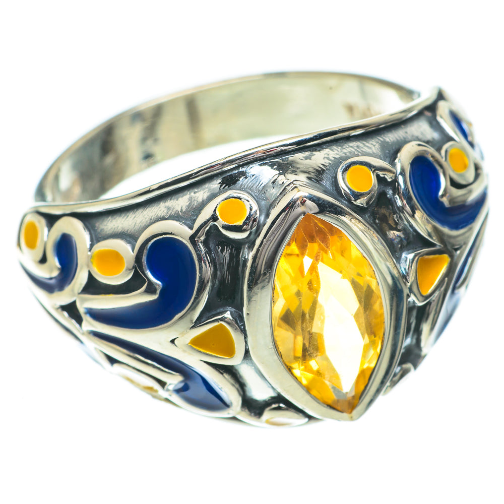 Citrine Rings handcrafted by Ana Silver Co - RING64493