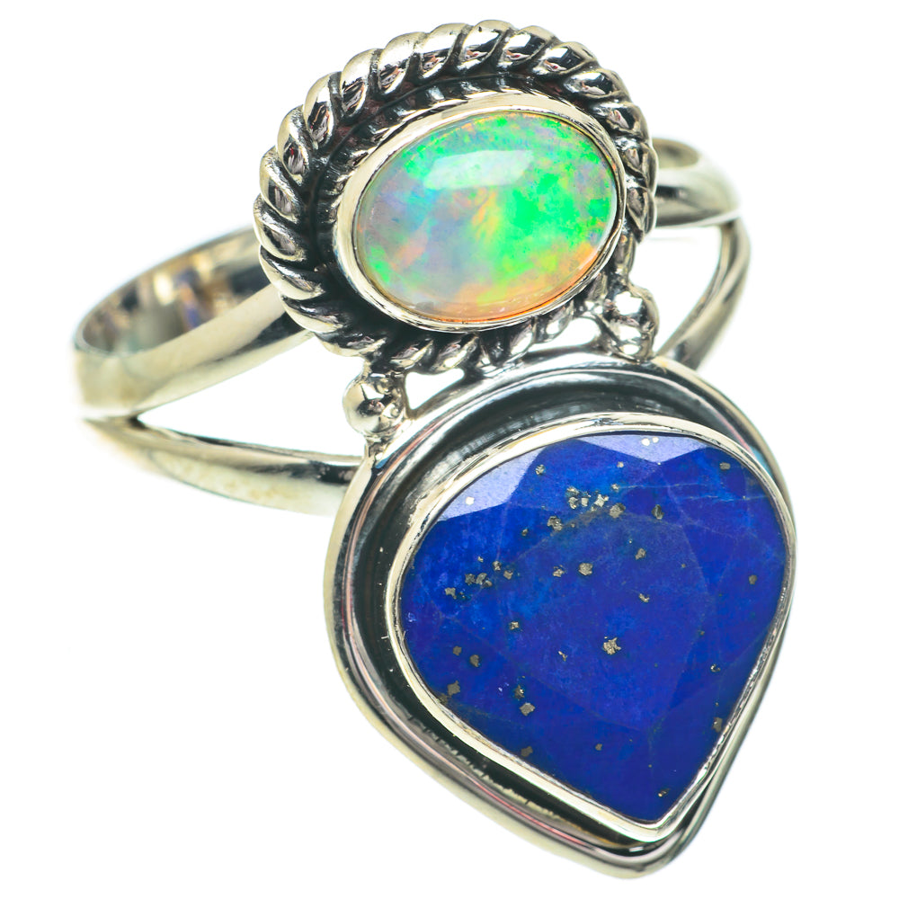 Lapis Lazuli Rings handcrafted by Ana Silver Co - RING64495