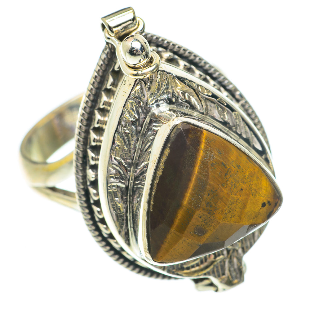 Tiger Eye Rings handcrafted by Ana Silver Co - RING64525