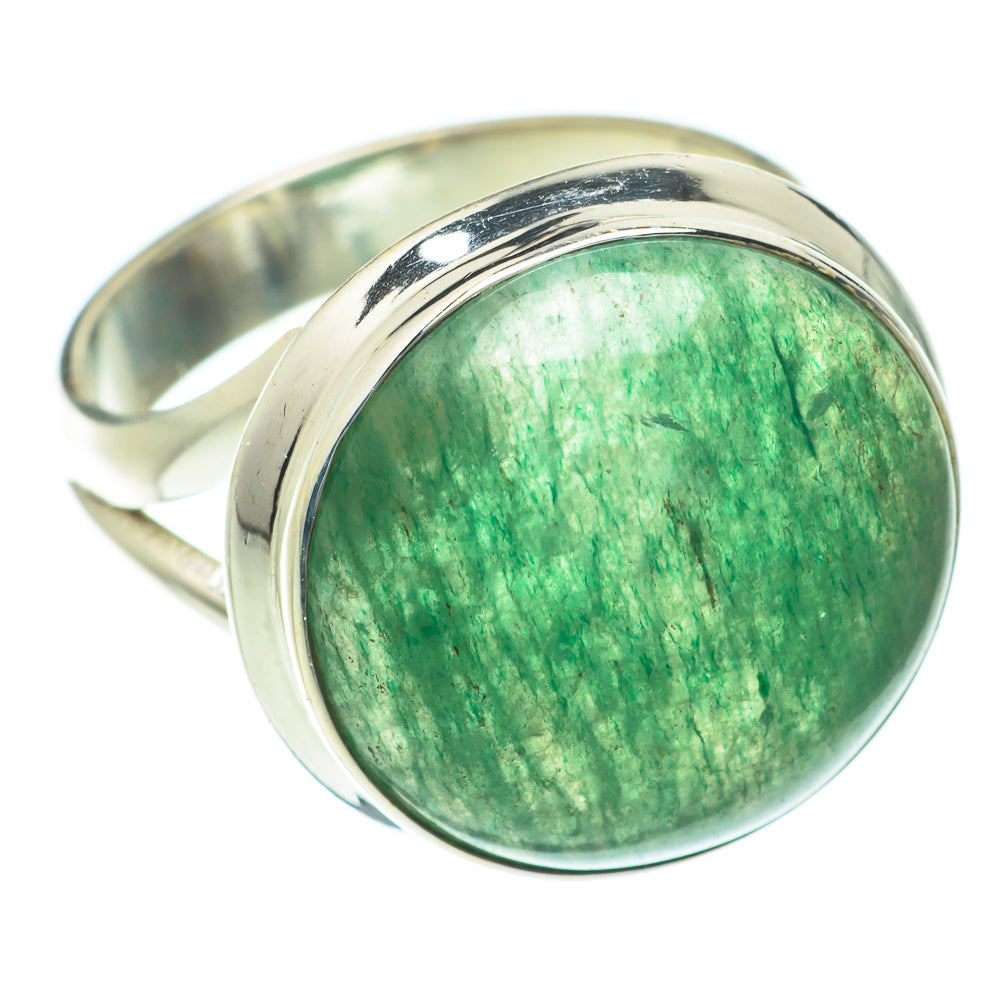 Green Aventurine Rings handcrafted by Ana Silver Co - RING64540