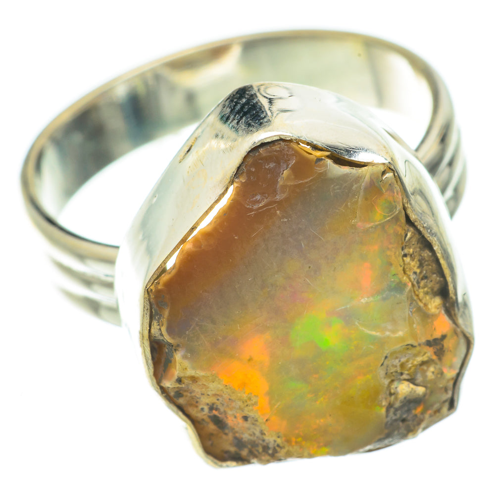 Ethiopian Opal Rings handcrafted by Ana Silver Co - RING64563