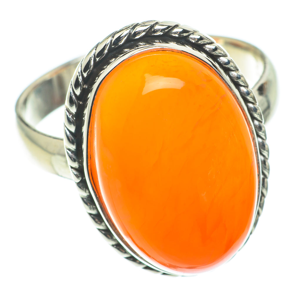Carnelian Rings handcrafted by Ana Silver Co - RING64675