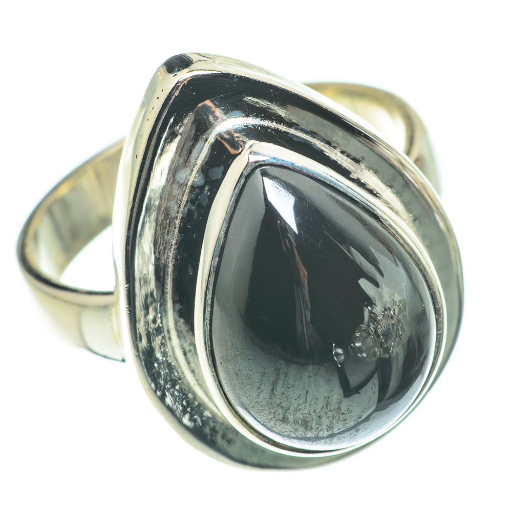 Hematite Rings handcrafted by Ana Silver Co - RING64728